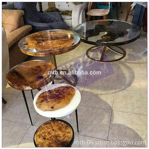 Crystal Epoxy Resin Casting for Table